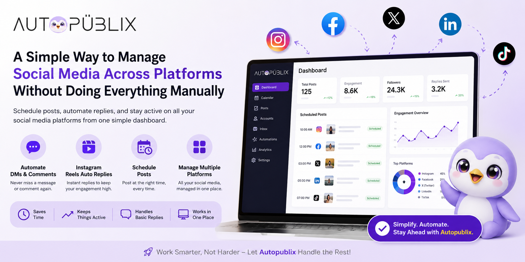 A Simple Way to Manage Social Media Across Platforms Without Doing Everything Manually