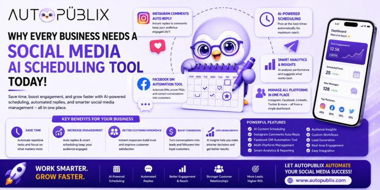 social media AI scheduling tool